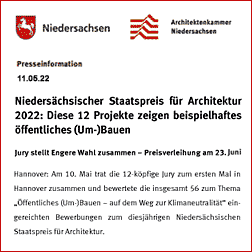 Niedersächsischer Staatspreis für Architektur